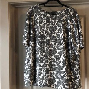 Lane Bryant floral blouse